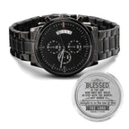 Men's Watch, Blessed is the One, Psalm 1:1-3 NIV