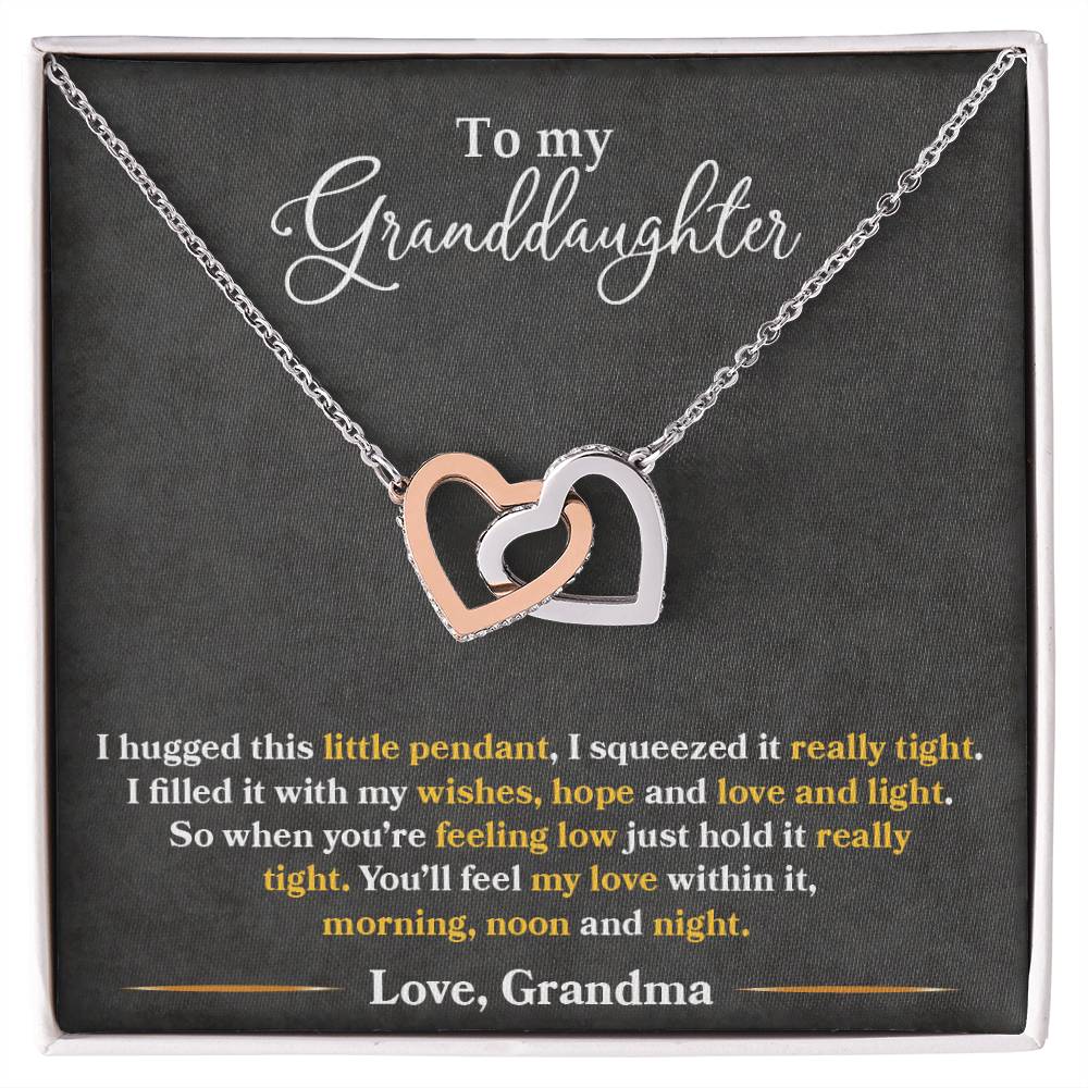 To My Granddaughter, You'll Feel My Love Within This